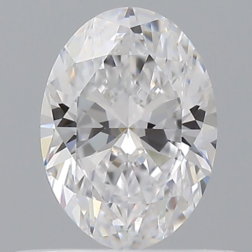 0.5 carat D-VVS2 Natūralus Oval Deimantas (1)