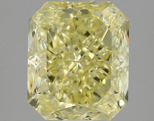 2.02 carat Light Yellow-VS2 Natūralus Radiant Deimantas (1)