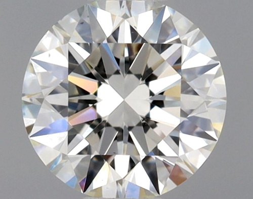 0.51 carat I-VS2 Excellent cut Natūralus Round Deimantas (1)