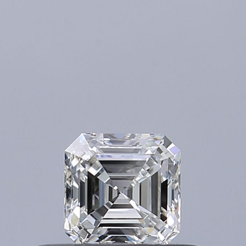 0.3 carat F-VVS2 Natūralus Asscher Deimantas (1)