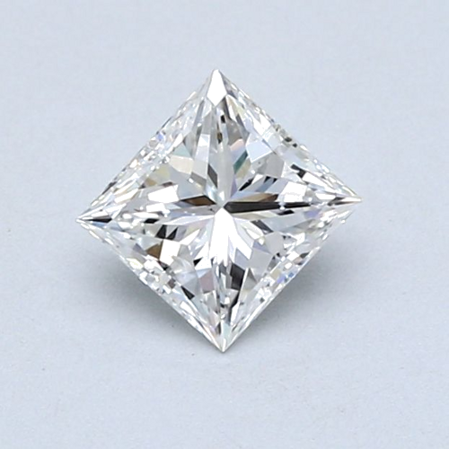 0.66 carat G-SI2 Natūralus Princess Deimantas (1)