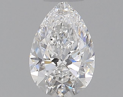 0.3 carat E-VVS1 Natūralus Pear Deimantas (1)