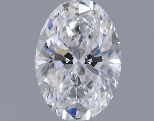 0.36 carat E-SI2 Natūralus Oval Deimantas (1)