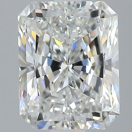 2.0 carat G-SI2 Natūralus Radiant Deimantas (1)