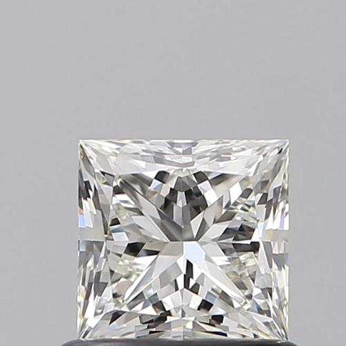 0.71 carat J-VVS1 Natūralus Princess Deimantas (1)