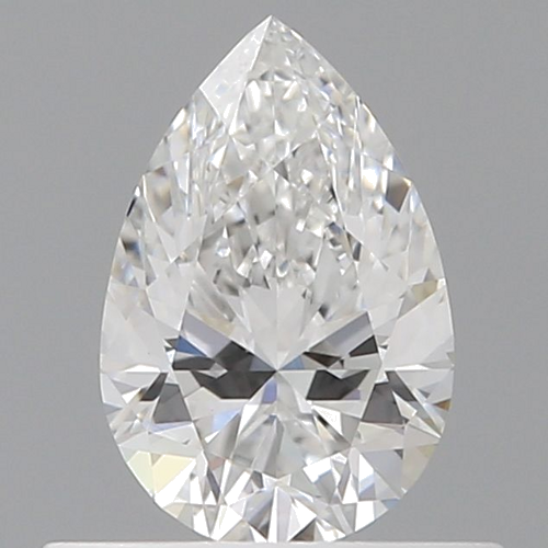 0.5 carat E-VS1 Natūralus Pear Deimantas (1)