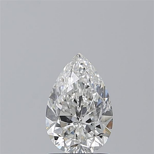 1.2 carat G-SI2 Natūralus Pear Deimantas (1)