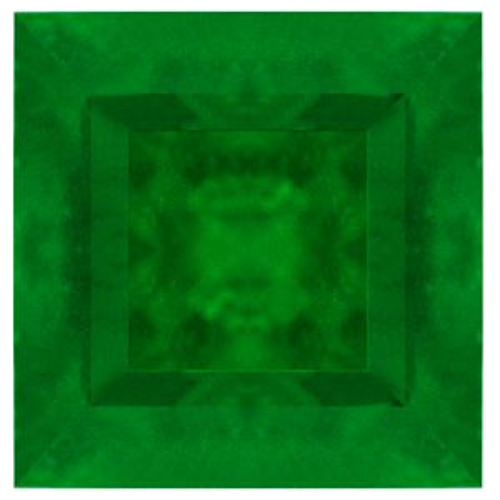 0.4 carat GREEN Square Smaragdas (1)