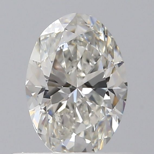 0.5 carat H-VS1 Natūralus Oval Deimantas (1)