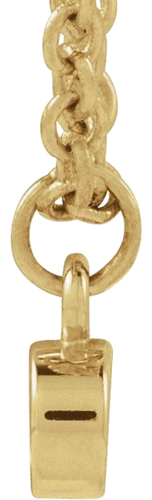 14K Yellow 1-stone Family Station 18  Necklace Mounting (2)