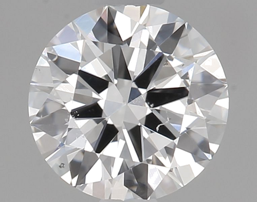 0.5 carat D-SI2 Very Good cut Natūralus Round Deimantas (1)
