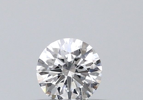 0.18 carat D-VVS1 Excellent cut Natūralus Round Deimantas (1)