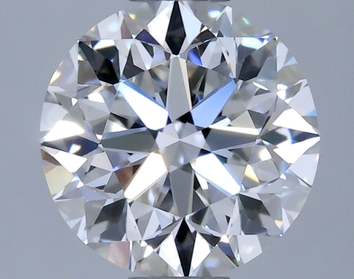 0.7 carat F-VVS2 Very Good cut Natūralus Round Deimantas (1)