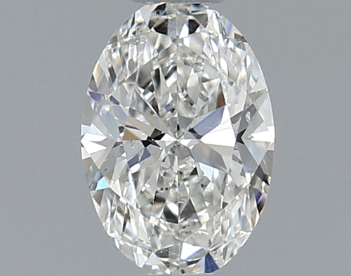 0.5 carat H-SI1 Natūralus Oval Deimantas (1)