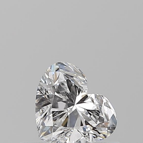 0.5 carat E-SI2 Natūralus Heart Deimantas (1)