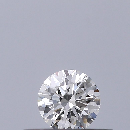 0.19 carat F-VVS2 Excellent cut Natūralus Round Deimantas (1)