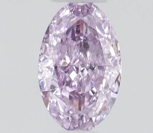 0.18 carat Fancy Intense Pinkish Purple-VS2 Natūralus Oval Deimantas (1)