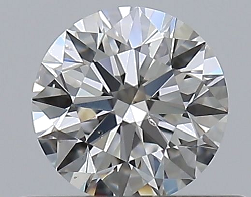 0.42 carat G-SI1 Excellent cut Natūralus Round Deimantas (1)