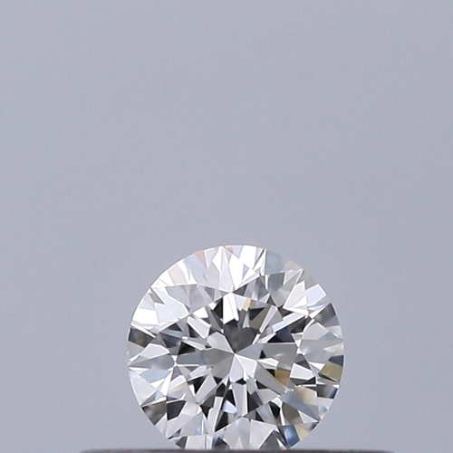 0.18 carat D-VVS1 Excellent cut Natūralus Round Deimantas (1)