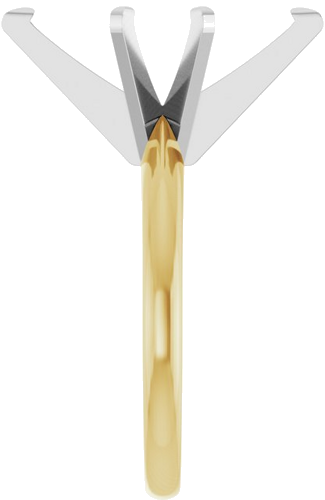 Sužadėtuvių Žiedas „Solitaire“ 14k yellow/white gold Marquise 15mm x 8mm (4)