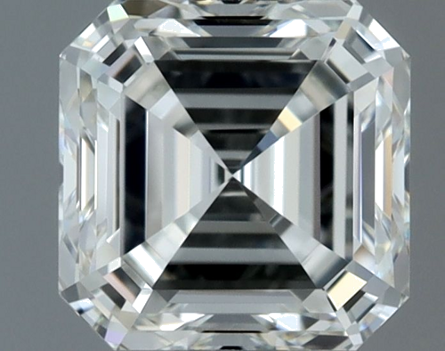 1.01 carat I-VVS1 Natūralus Asscher Deimantas (1)