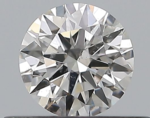 0.36 carat G-SI2 Excellent cut Natūralus Round Deimantas (1)