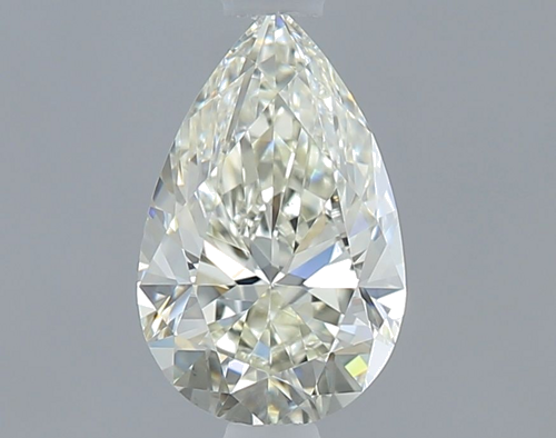 0.6 carat K-VS1 Natūralus Pear Deimantas (1)