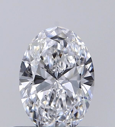 0.5 carat D-VVS1 Natūralus Oval Deimantas (1)