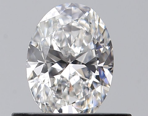 0.51 carat E-VVS1 Natūralus Oval Deimantas (1)