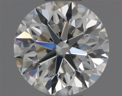 0.41 carat I-VVS2 Very Good cut Natūralus Round Deimantas (1)