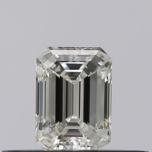 0.24 carat F-VVS2 Natūralus Emerald Deimantas (1)