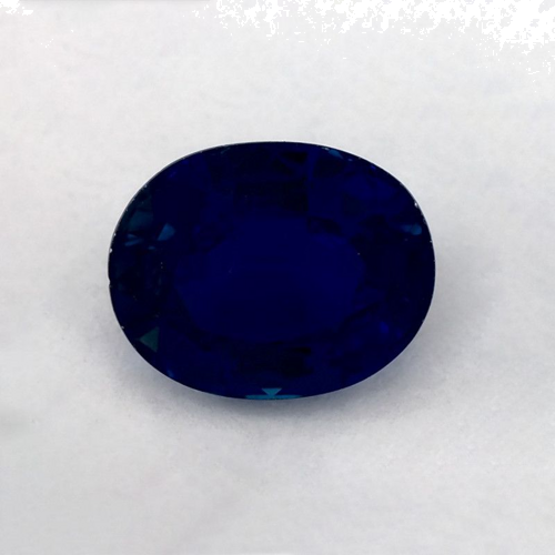 2.46 carat BLUE Oval Safyras (1)