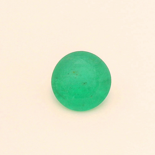 0.38 carat GREEN Round Smaragdas (1)