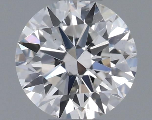 0.34 carat F-SI1 Excellent cut Natūralus Round Deimantas (1)