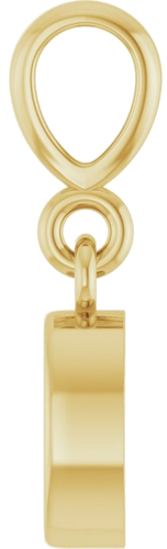 Pakabukas „Bezel-Set Cabochon“ 14k yellow gold Oval 5mm x 3mm (3)