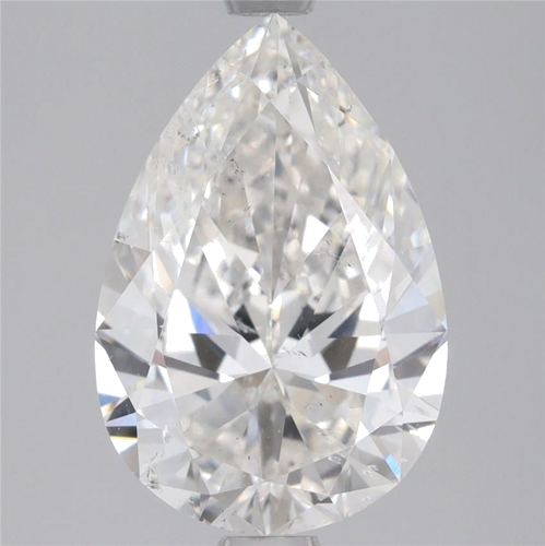 2.01 carat G-SI1 Natūralus Pear Deimantas (1)