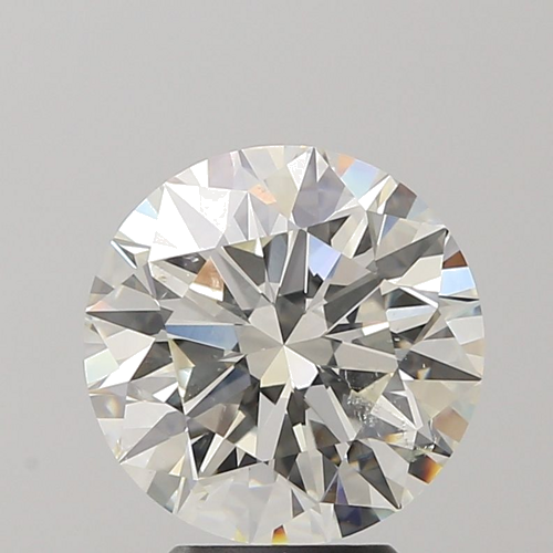 4.03 carat K-SI2 Excellent cut Natūralus Round Deimantas (1)
