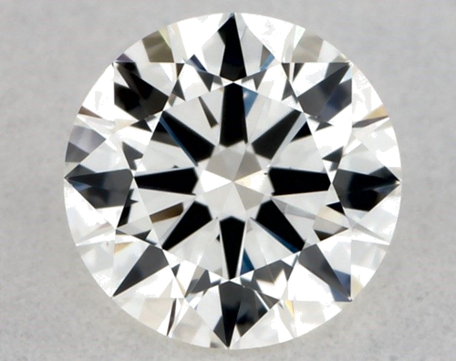 0.27 carat J-VVS2 Very Good cut Natūralus Round Deimantas (1)