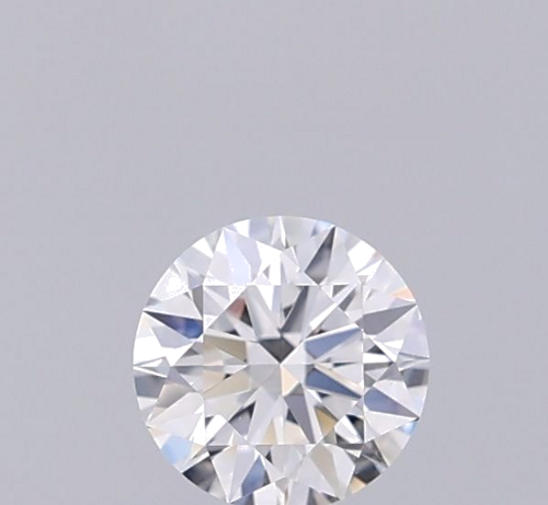0.52 carat F-VVS2 Excellent cut Natūralus Round Deimantas (1)