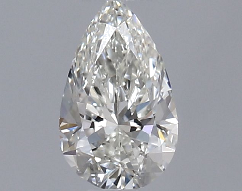 0.31 carat I-VS1 Natūralus Pear Deimantas (1)