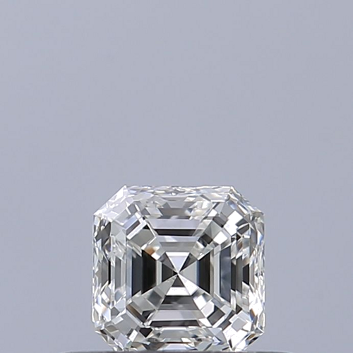 0.32 carat F-IF Natūralus Asscher Deimantas (1)