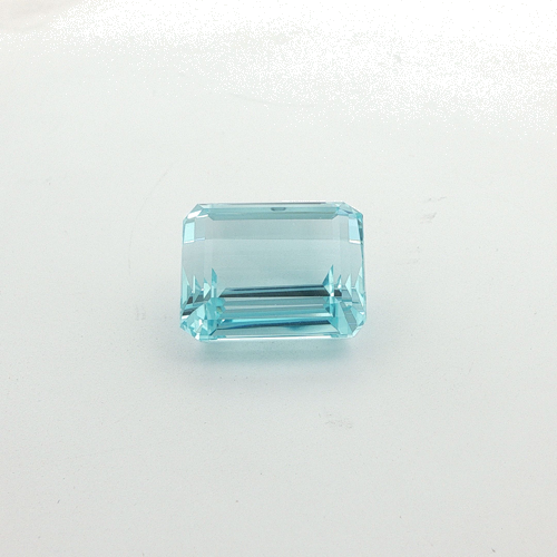 21.44 carat BLUE STEP cut Octagonal Aquamarine (1)