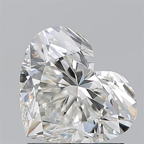1.5 carat H-VVS2 Natūralus Heart Deimantas (1)
