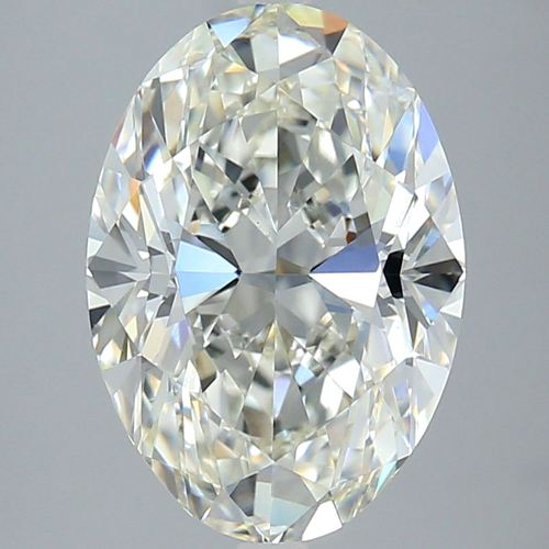 5.01 carat I-VS1 Natūralus Oval Deimantas (1)