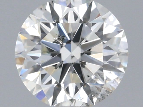 0.55 carat I-SI2 Excellent cut Natūralus Round Deimantas (1)