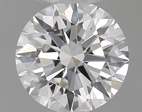 0.52 carat F-VVS1 Excellent cut Natūralus Round Deimantas (1)