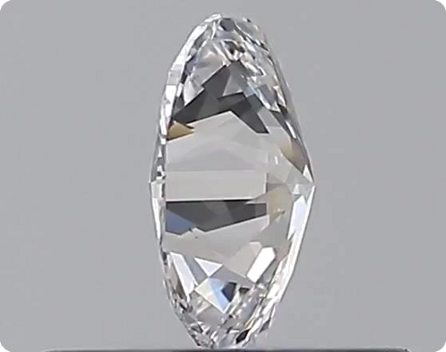 0.3 carat D-SI1 Natūralus Oval Deimantas (1)