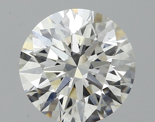 0.58 carat G-SI2 Excellent cut Natūralus Round Deimantas (1)