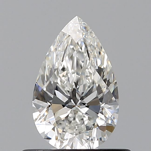 0.51 carat G-VVS1 Natūralus Pear Deimantas (1)