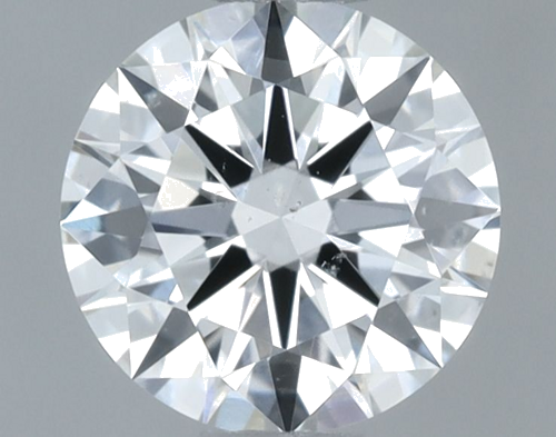 0.6 carat F-SI2 Excellent cut Natūralus Round Deimantas (1)